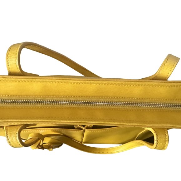 RARE Ralph Lauren Yellow Tote - Picture 10 of 10